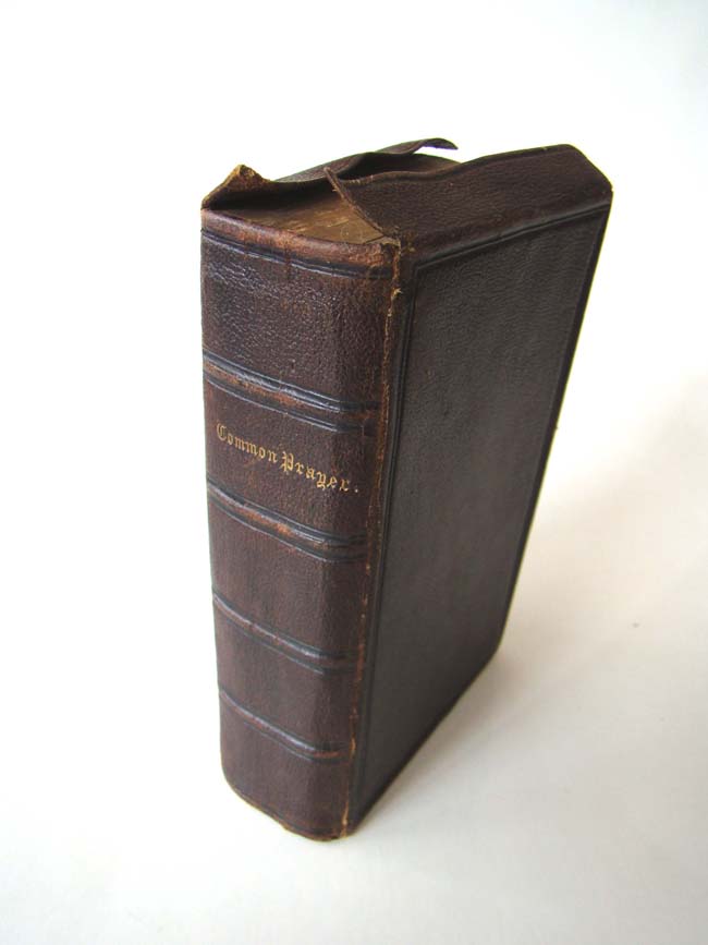 A Civil War 'soldiers' Book of Common Prayer with inscriptions for the year 1863